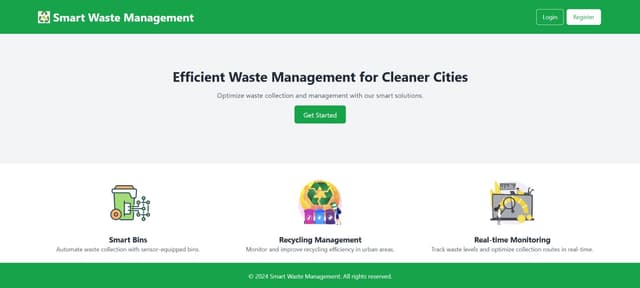 SGMS - Smart Garbage Management System 1