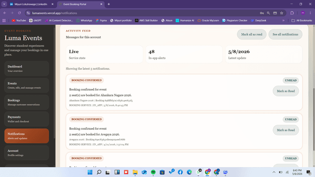 Luma Events - Event Booking Platform 2