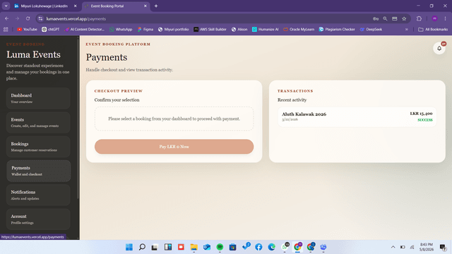Luma Events - Event Booking Platform 3